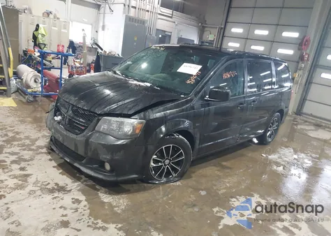 2017 Dodge Grand Caravan Gt из США, поврежденный, VIN 2C4RDGEG0HR549872